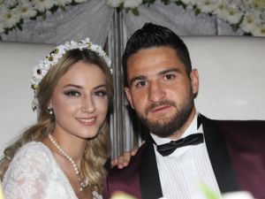 Konyasporlu Ömer Ali Şahiner evlendi