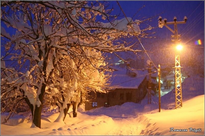 Hadim'den kar manzaraları 10