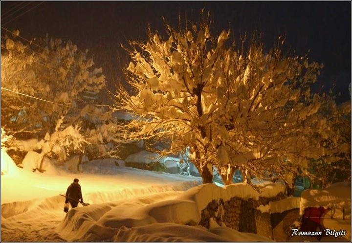 Hadim'den kar manzaraları 4