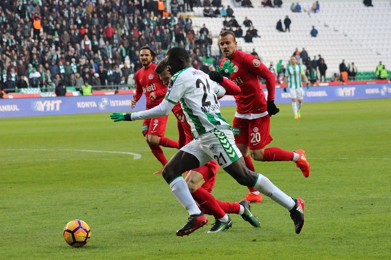 A.Konyaspor-Antalyaspor maçının özel kareleri 24