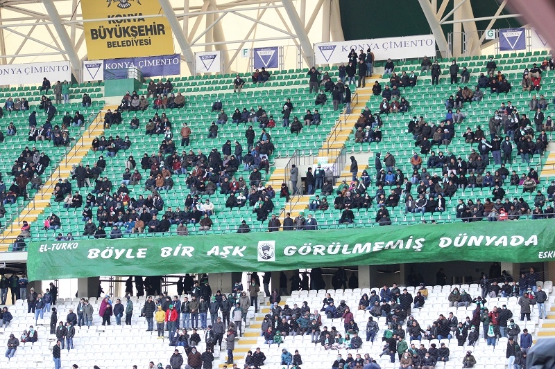 A.Konyaspor-Antalyaspor maçının özel kareleri 3
