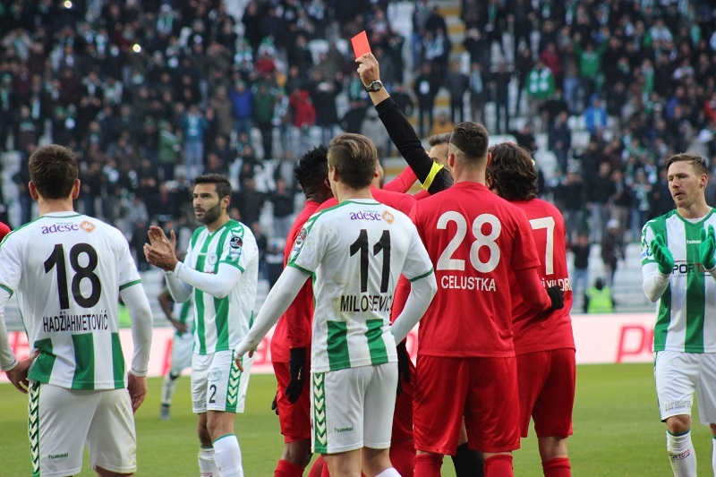A.Konyaspor-Antalyaspor maçının özel kareleri 31