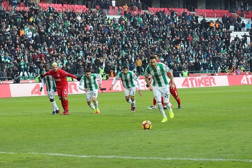 A.Konyaspor-Antalyaspor maçının özel kareleri 33