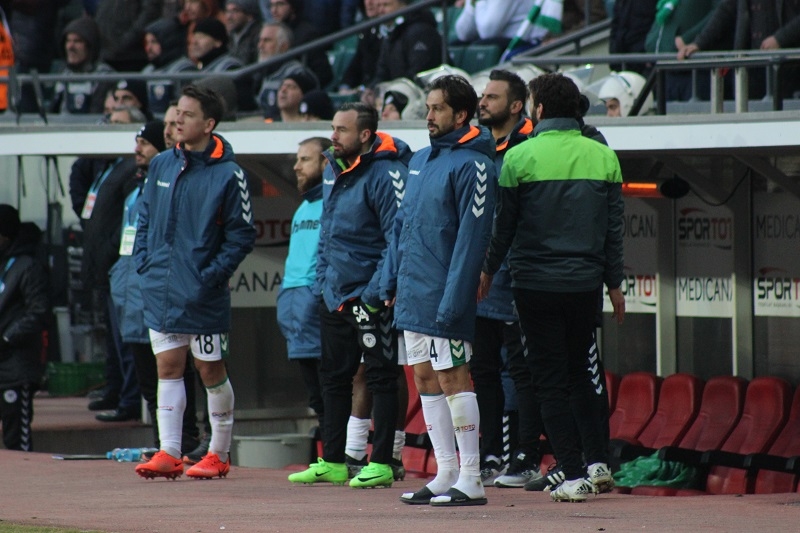 A.Konyaspor-Antalyaspor maçının özel kareleri 36
