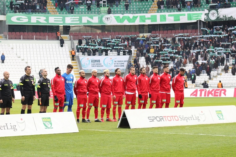 A.Konyaspor-Antalyaspor maçının özel kareleri 9
