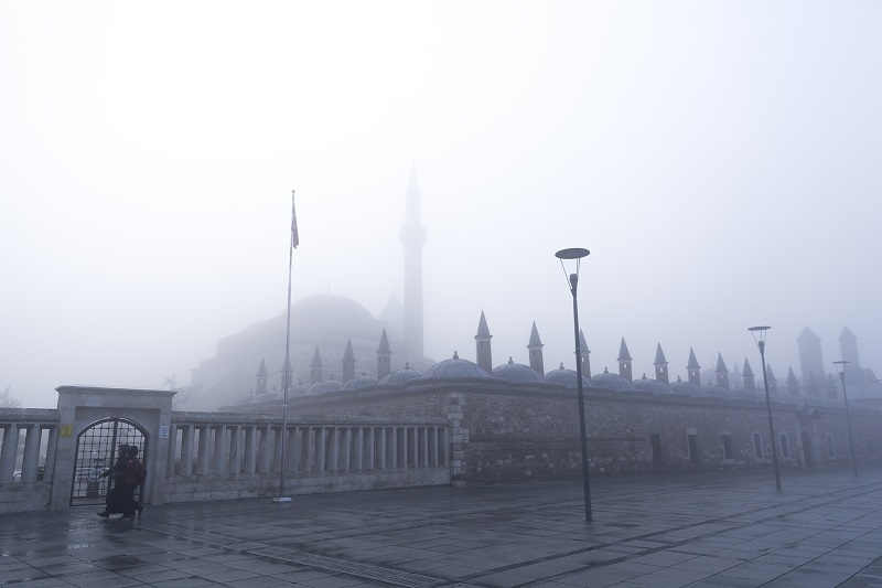 Konya'dan sis manzaraları 4
