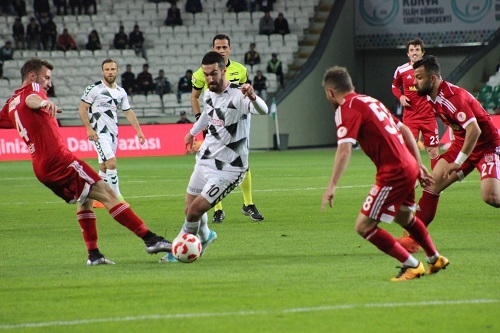 Konyaspor-Sivasspor maçının kareleri 26
