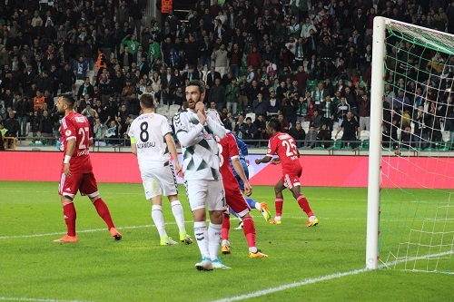Konyaspor-Sivasspor maçının kareleri 7