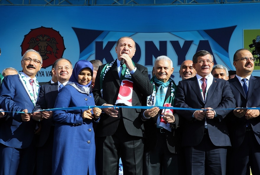 Cumhurbaşkanı Erdoğan, Konya'da 38