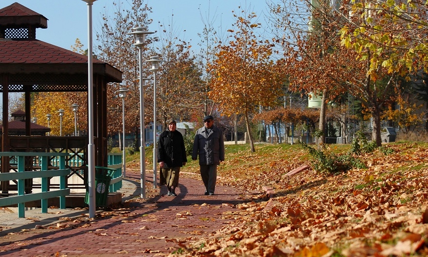 Beyşehir Gölü Milli Parkı’nda sonbahar görüntüleri 6