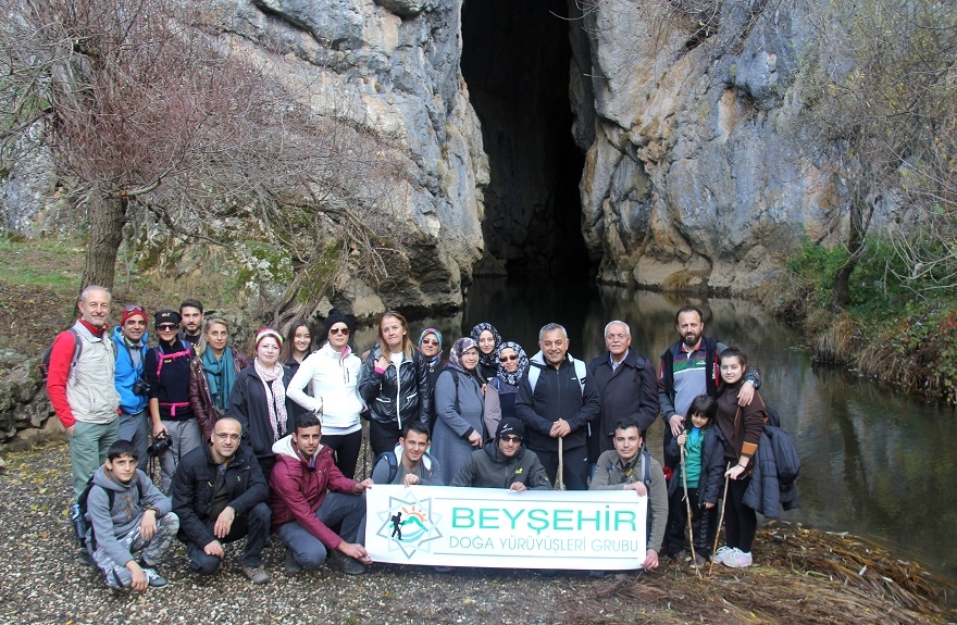 Beyşehir'de doğaseverlere 'Çamlık Mağaraları' tanıtıldı 4
