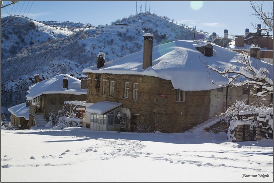 Hadim'den muhteşem kar manzaraları 4
