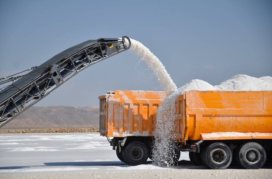 Konya'dan 60 ülkeye tuz ihracatı 10