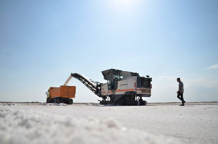 Konya'dan 60 ülkeye tuz ihracatı 12
