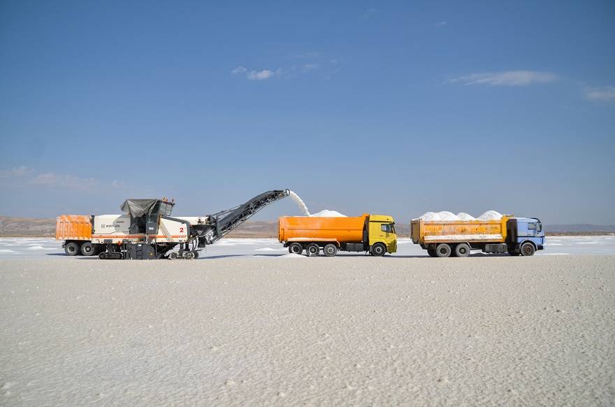 Konya'dan 60 ülkeye tuz ihracatı 9