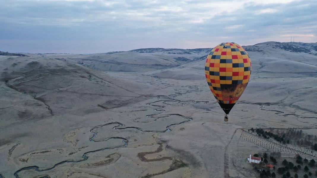 Menderesleriyle ünlü Perşembe Yaylası'na balon turizmi 2