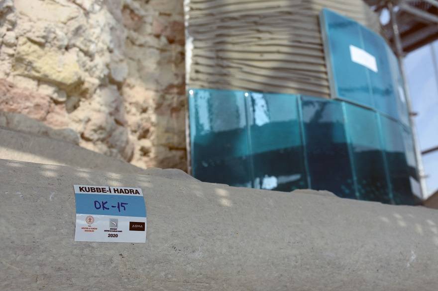 Mevlana Müzesi'nin turkuaz kubbesi "100 ton yük"ten kurtarıldı 7