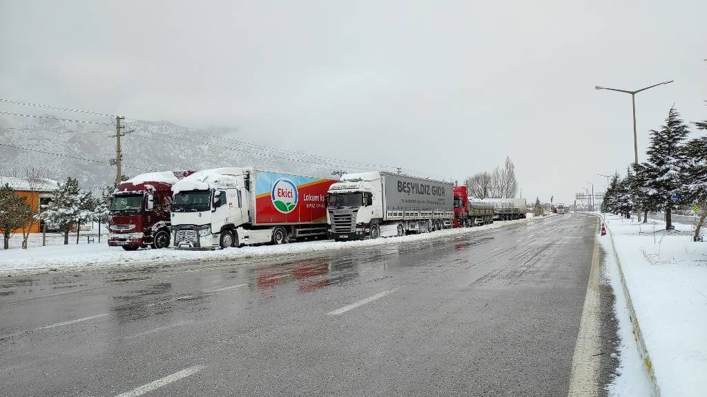 Konya'dan kar manzaraları 14