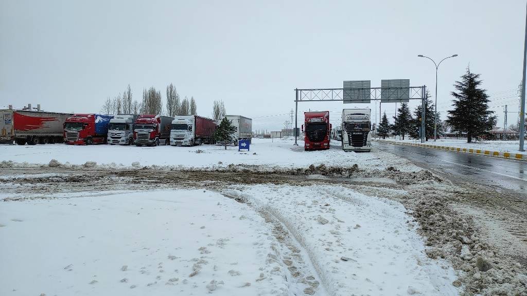 Konya'dan kar manzaraları 15