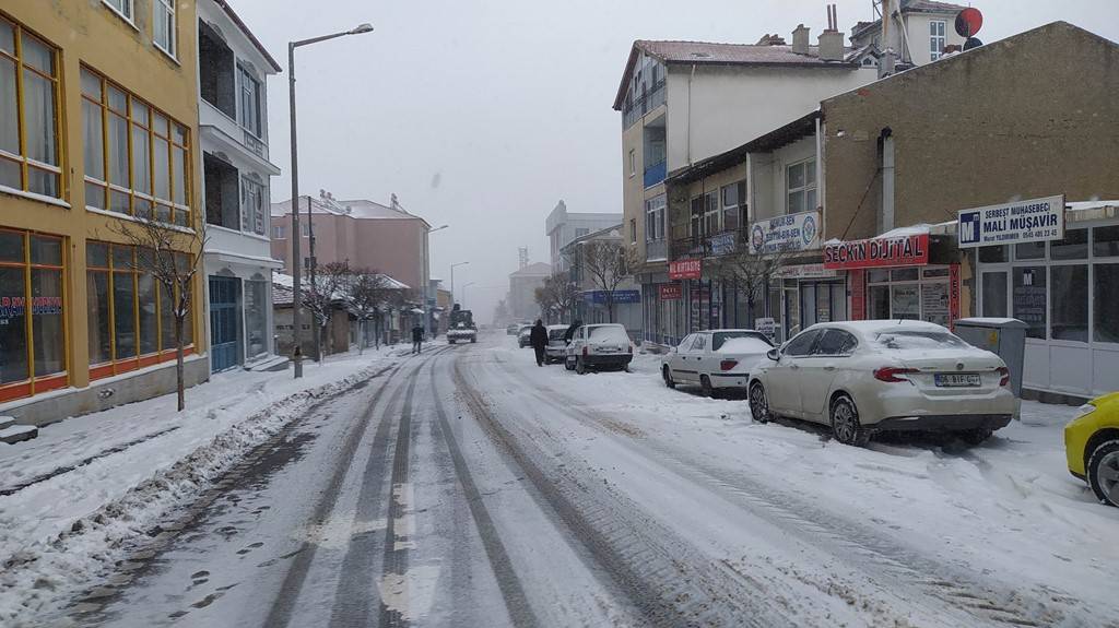 Konya'dan kar manzaraları 65