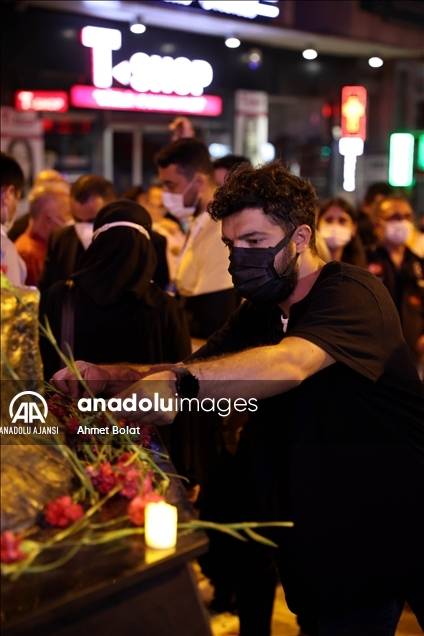Marmara Depremi'nde hayatını kaybedenler, depremin merkezi Gölcük'te anıldı 2