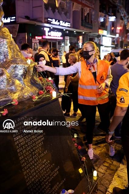 Marmara Depremi'nde hayatını kaybedenler, depremin merkezi Gölcük'te anıldı 3