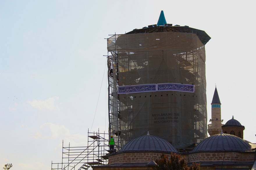 Yeşil Kubbe'nin restorasyonu Şeb-i Arus'ta tamamlanmış olacak 1