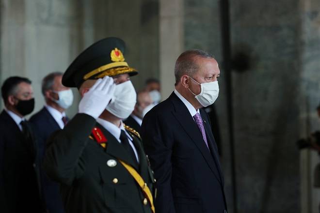 Cumhurbaşkanı Erdoğan başkanlığındaki devlet erkanı, Anıtkabir'i ziyaret etti 5