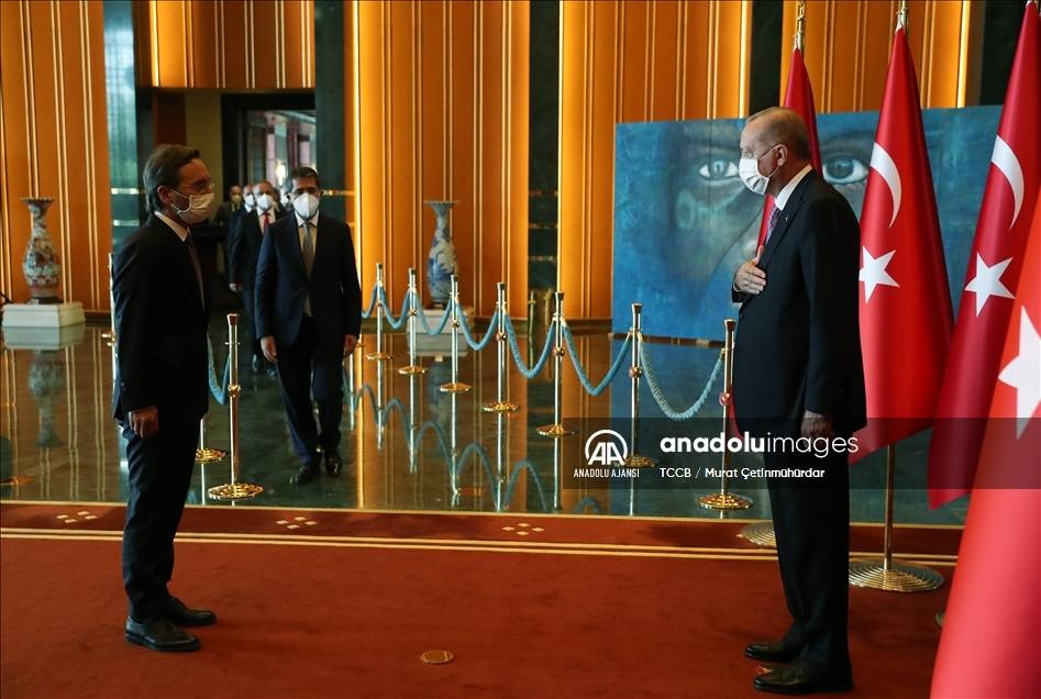 Cumhurbaşkanı Erdoğan 30 Ağustos Zafer Bayramı tebriklerini kabul etti 17