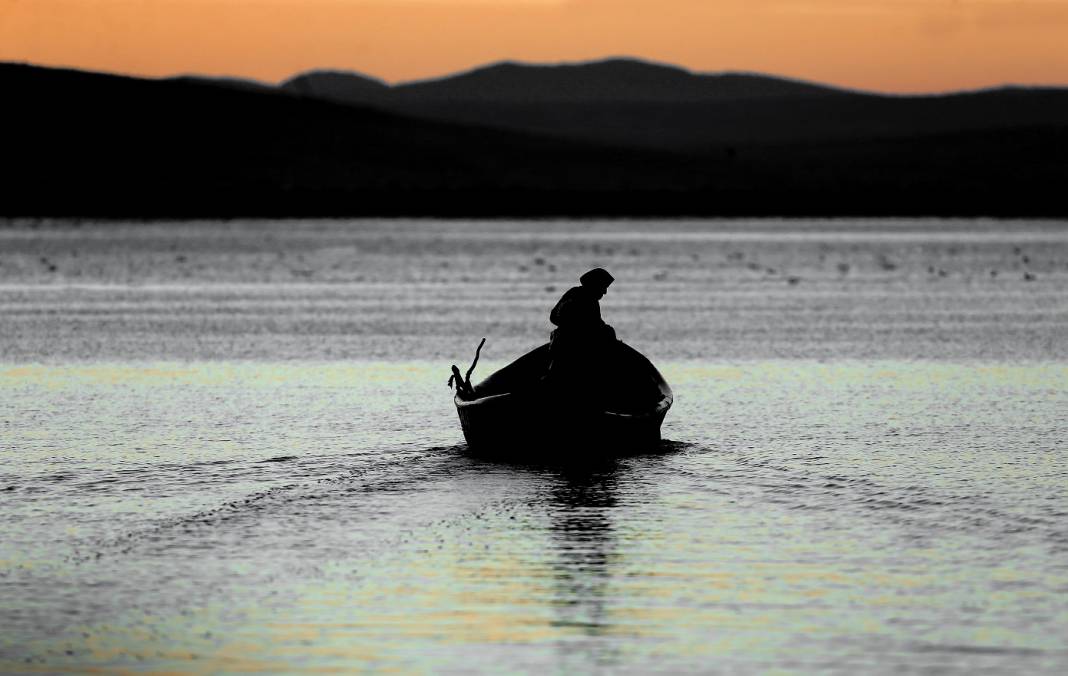 Konya'daki Suğla Gölü, mevsimsel kuraklık nedeniyle zor günler yaşıyor 5