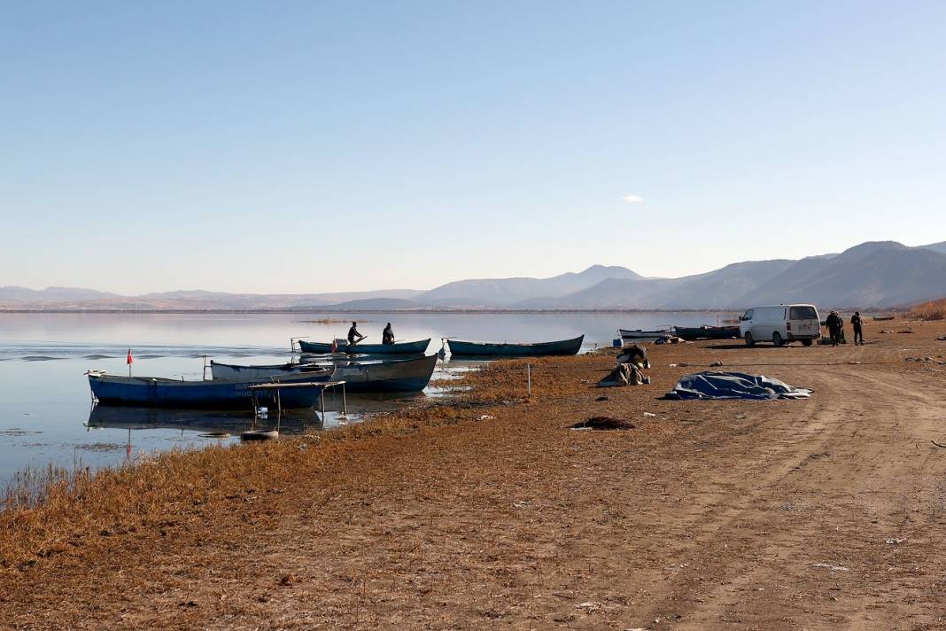 Konya'daki Suğla Gölü, mevsimsel kuraklık nedeniyle zor günler yaşıyor 7