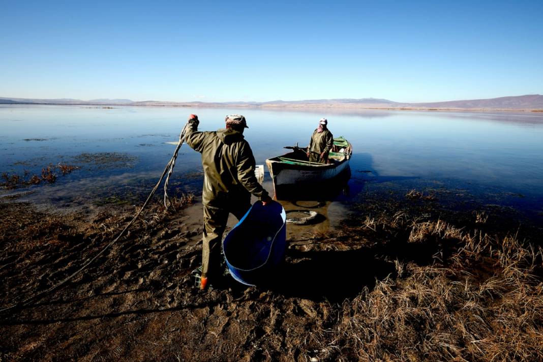 Konya'daki Suğla Gölü, mevsimsel kuraklık nedeniyle zor günler yaşıyor 8