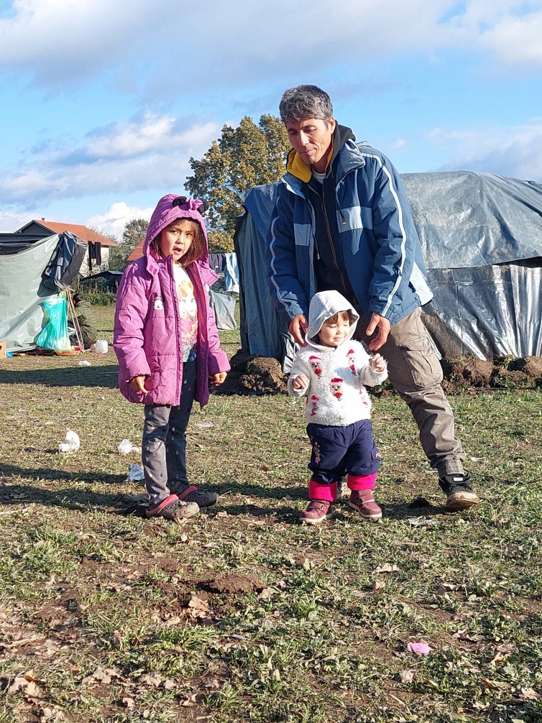 Bosna Hersek'teki göçmenlerin yaşam şartları soğuyan havayla zorlaştı 1
