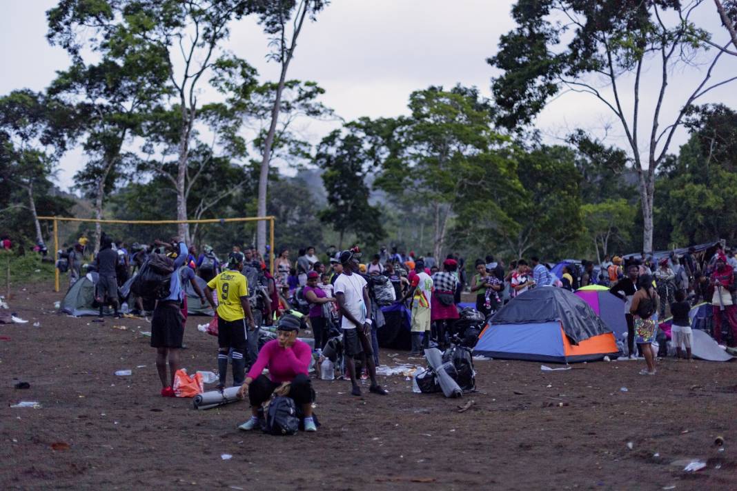 Panama - Kolombiya sınırındaki göçmenlerin yolculuğu 1