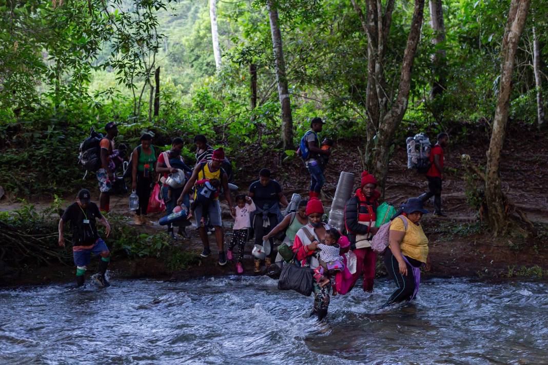 Panama - Kolombiya sınırındaki göçmenlerin yolculuğu 13