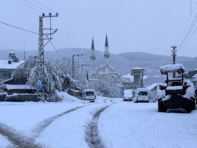 Türkiye'yi kar ve soğuk hava etkisi altına aldı 9