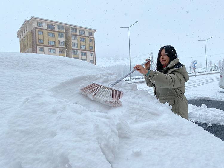 Türkiye'yi kar ve soğuk hava etkisi altına aldı 3