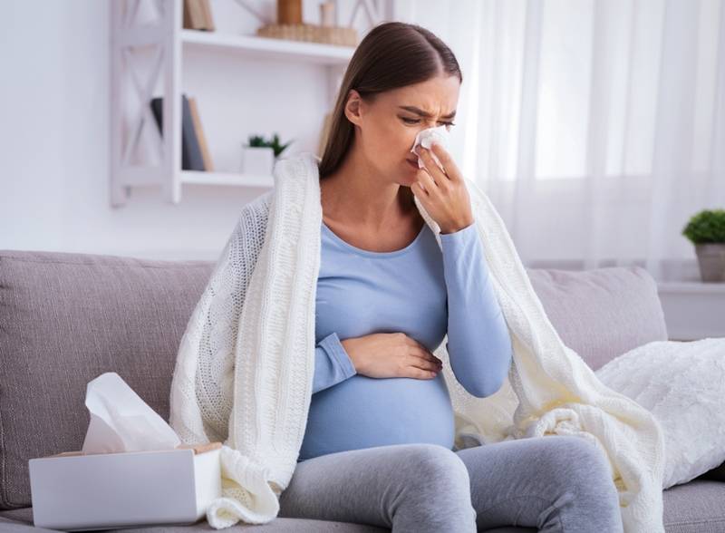 Hamilelikte grip bebek için 'tehlike çanları' çalabilir 2