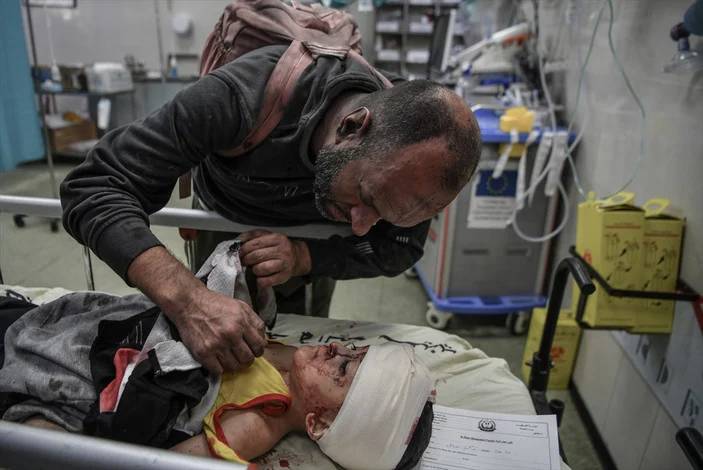 Gazze'deki katliamın yürek kaldırmayacak görüntüleri 32