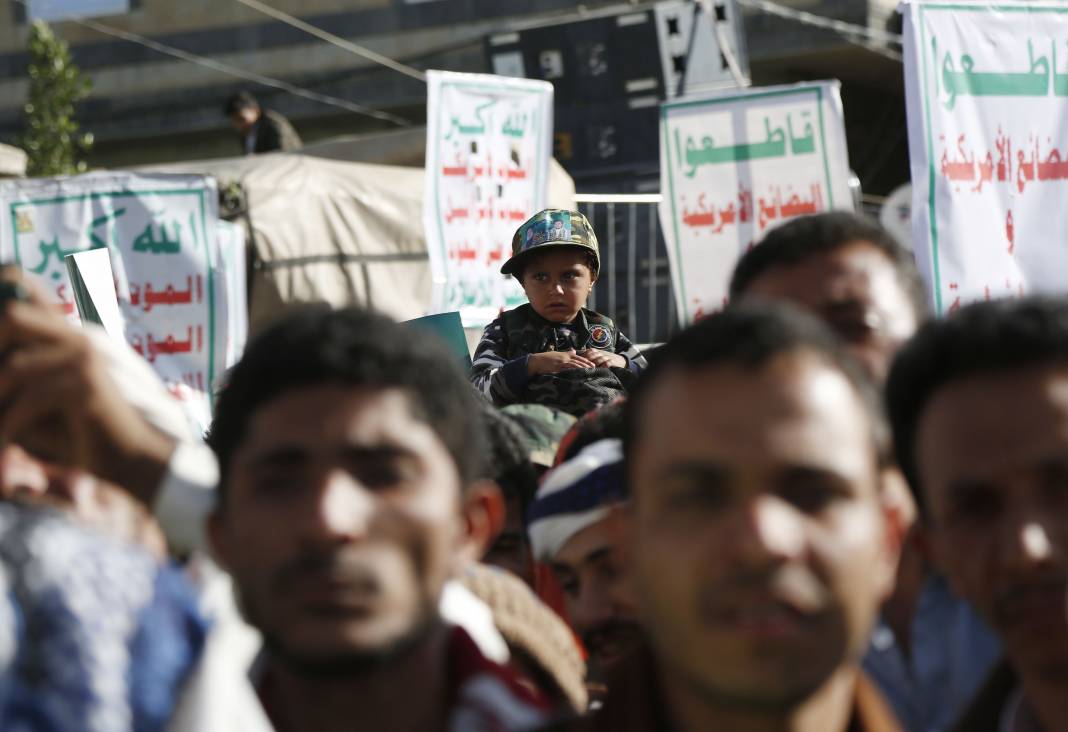 Yemenliler, İsrail'in Gazze'ye saldırılarını protesto etti 5
