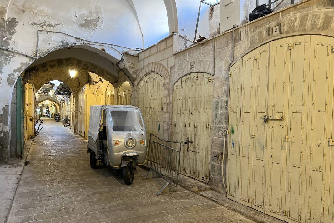 İsrail polisinin kısıtlamaları nedeniyle boş kaldı 6