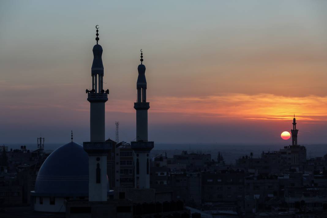 Gazze'de gün batımı dünyanın dikkatini Filistin sorununa çekmeyi başardı 2