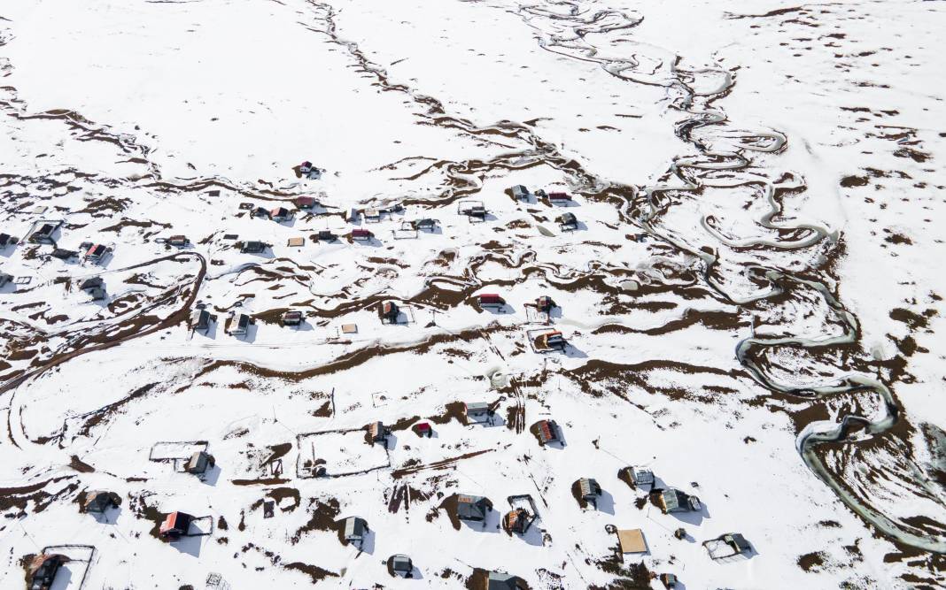Ankara'nın yüksek kesimleri karla kaplandı 3