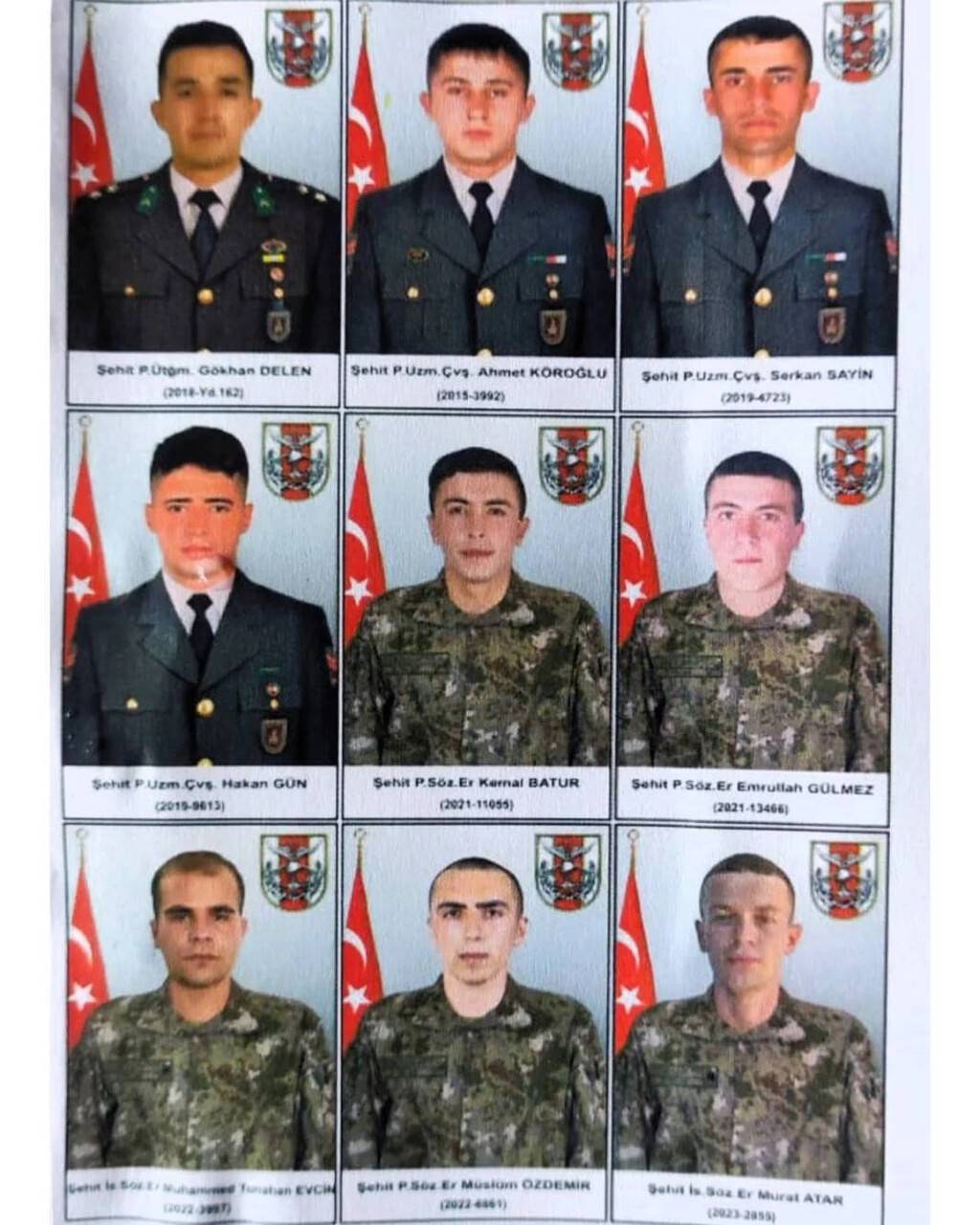 Şehitlerimizi göz yaşları ile uğurladık 1