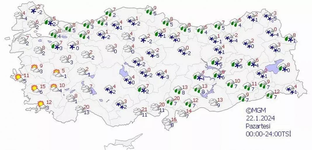 Meteoroloji uyarısı: İstanbul ve birçok ilde kar yağışı bekleniyor 6