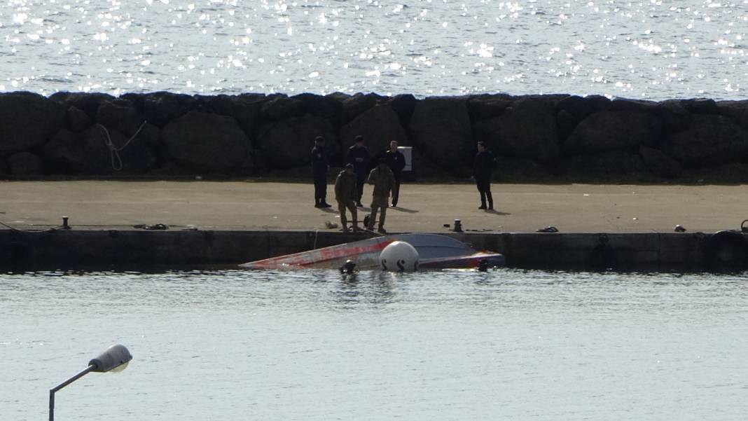 Trabzon açıklarında tehlikeli dakikalar 4