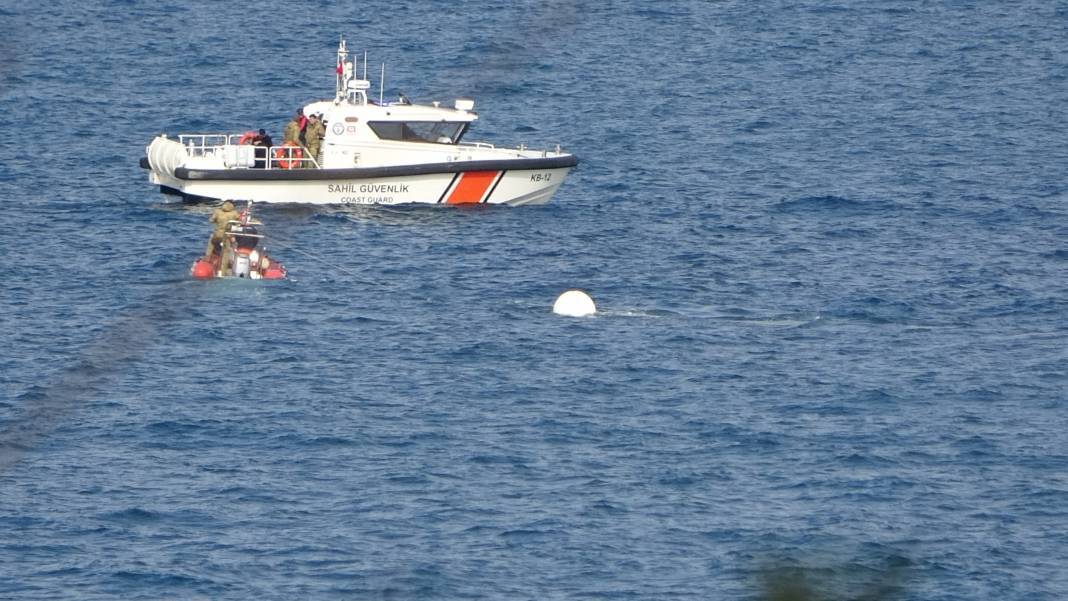 Trabzon açıklarında tehlikeli dakikalar 6