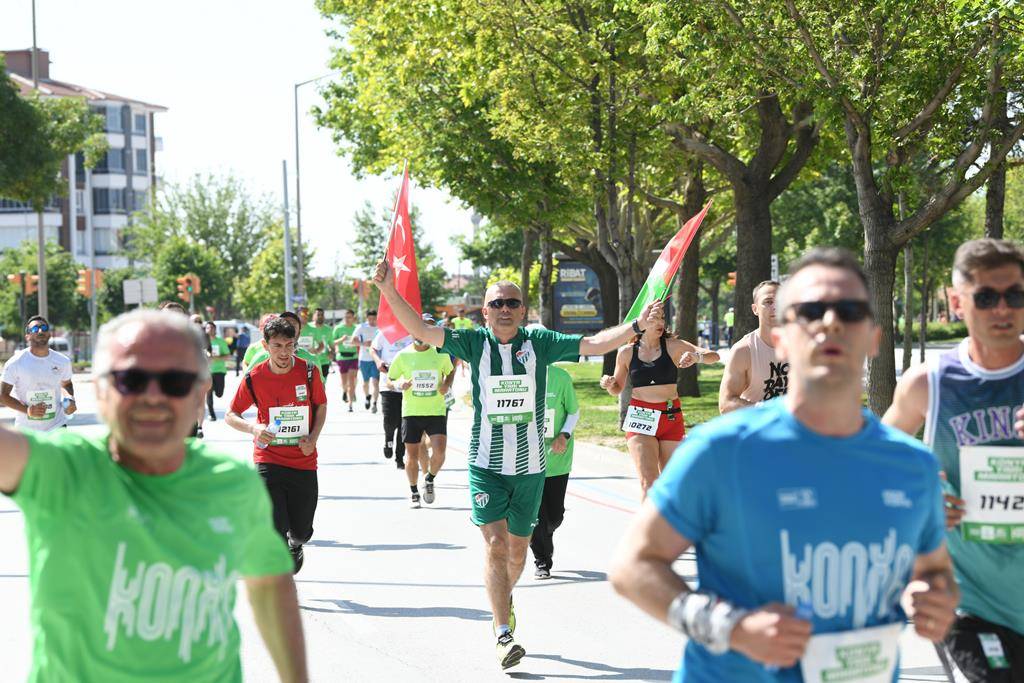 3. Uluslararası Konya Yarı Maratonu koşuldu 13
