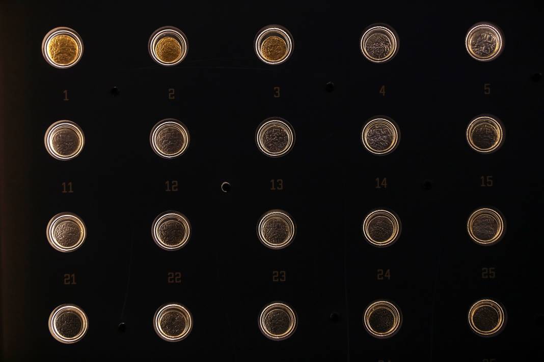 Konya'da sergilenen tarihi sikkeler 9 asır öncesine ışık tutuyor 2