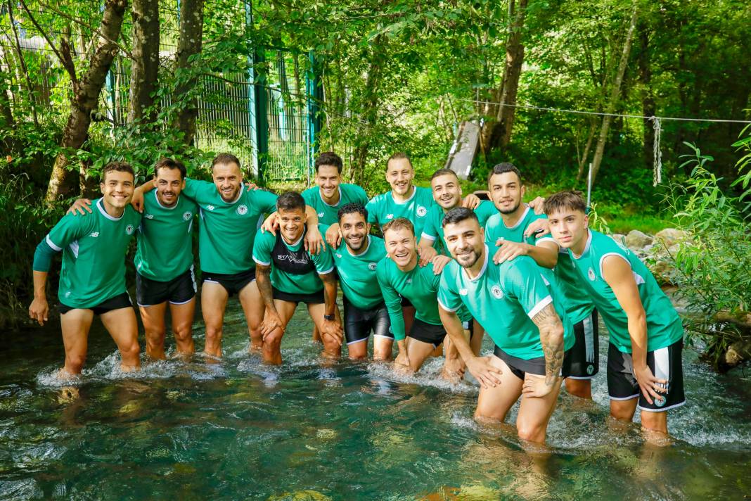 Konyaspor'un Slovenya kampından kareler 13